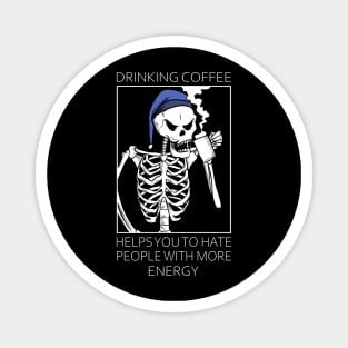 Drinking coffee Magnet